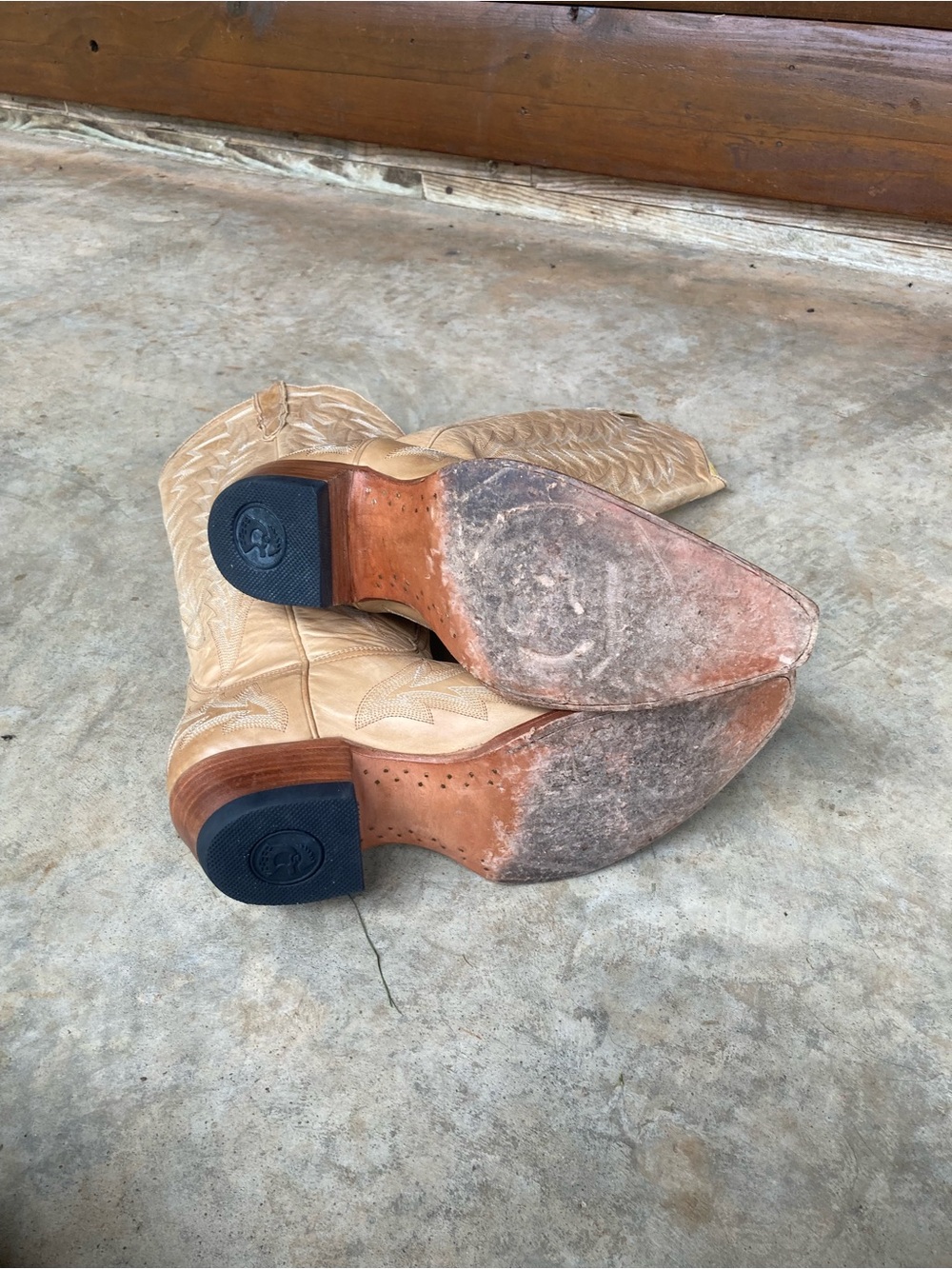 JRC & Sons | Tan Leather Cowgirl Boots - Picture 8 of 16